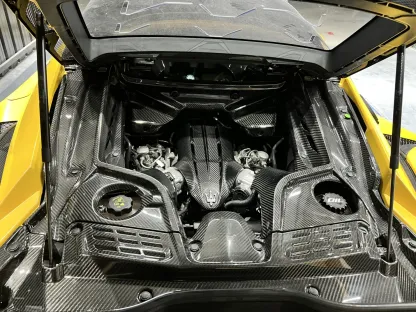 Maserati MC20 2020-2025 Engine Bay Dry Carbon Fiber N Series Bodykit