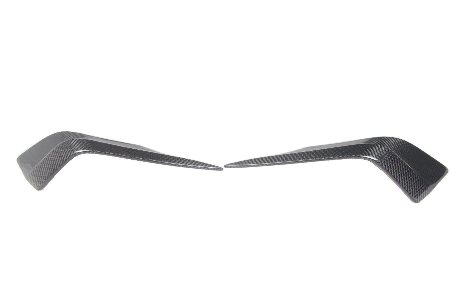 Maserati MC20 2020-2025 Dry Carbon Fiber Front Bumper Protector N Series Bodykit