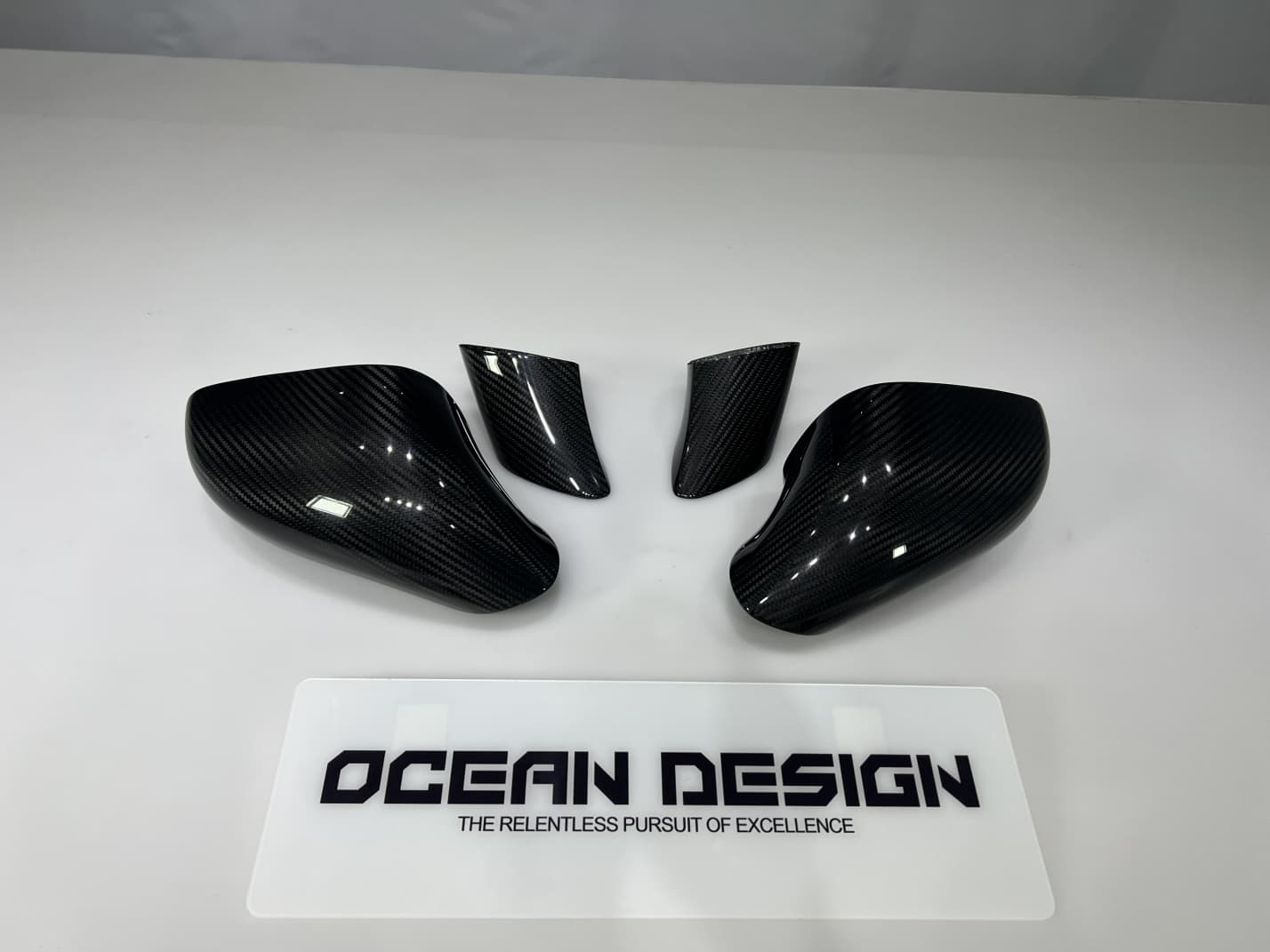 Maserati MC20 2020-2025 Dry Carbon Fiber Wing Mirrors Housing N Series Bodykit