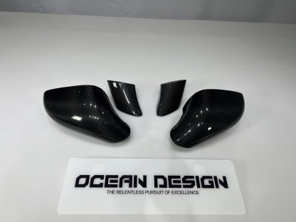 Maserati MC20 2020-2025 Dry Carbon Fiber Wing Mirrors Housing N Series Bodykit