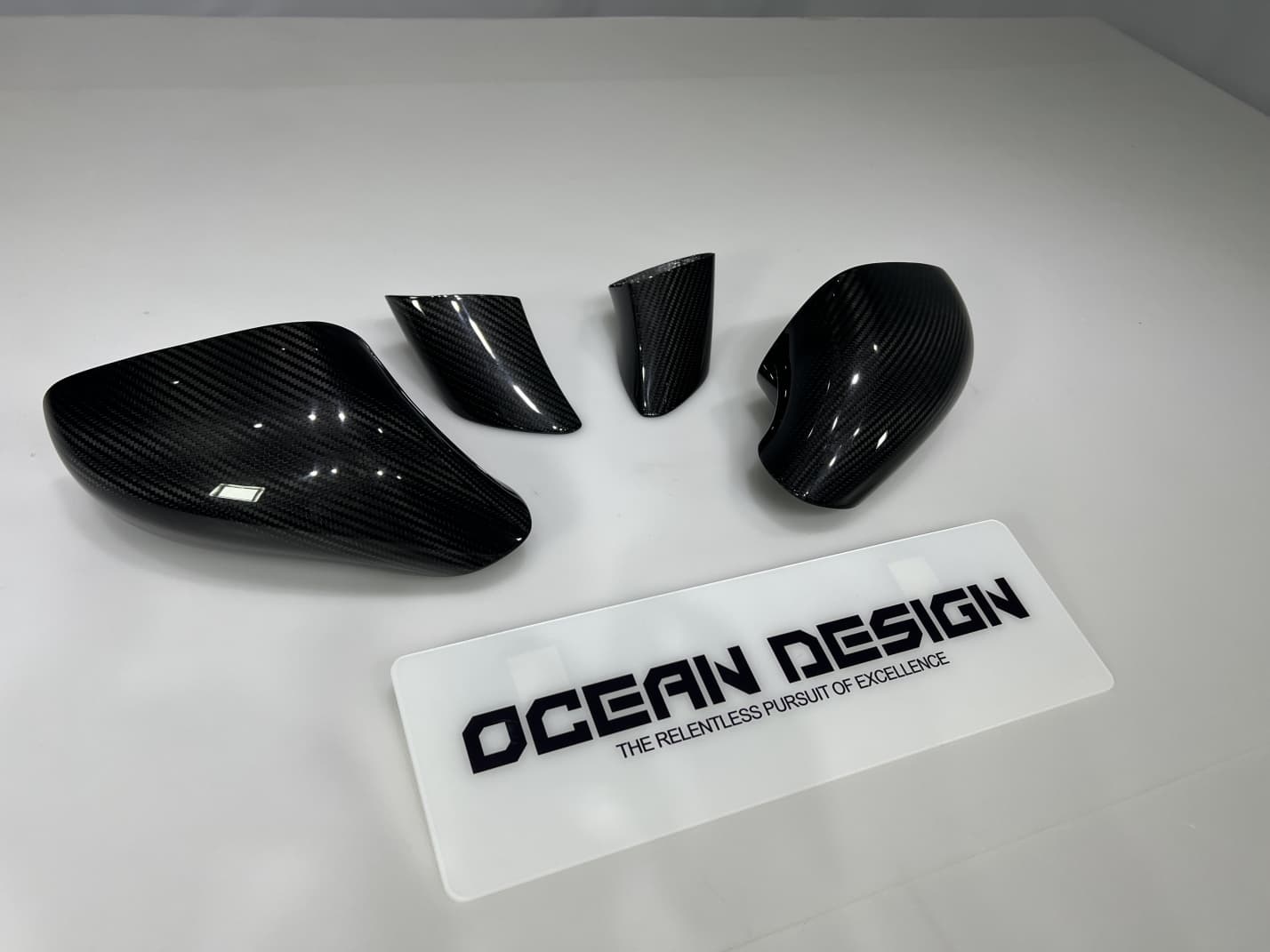 Maserati MC20 2020-2025 Dry Carbon Fiber Wing Mirrors Housing N Series Bodykit
