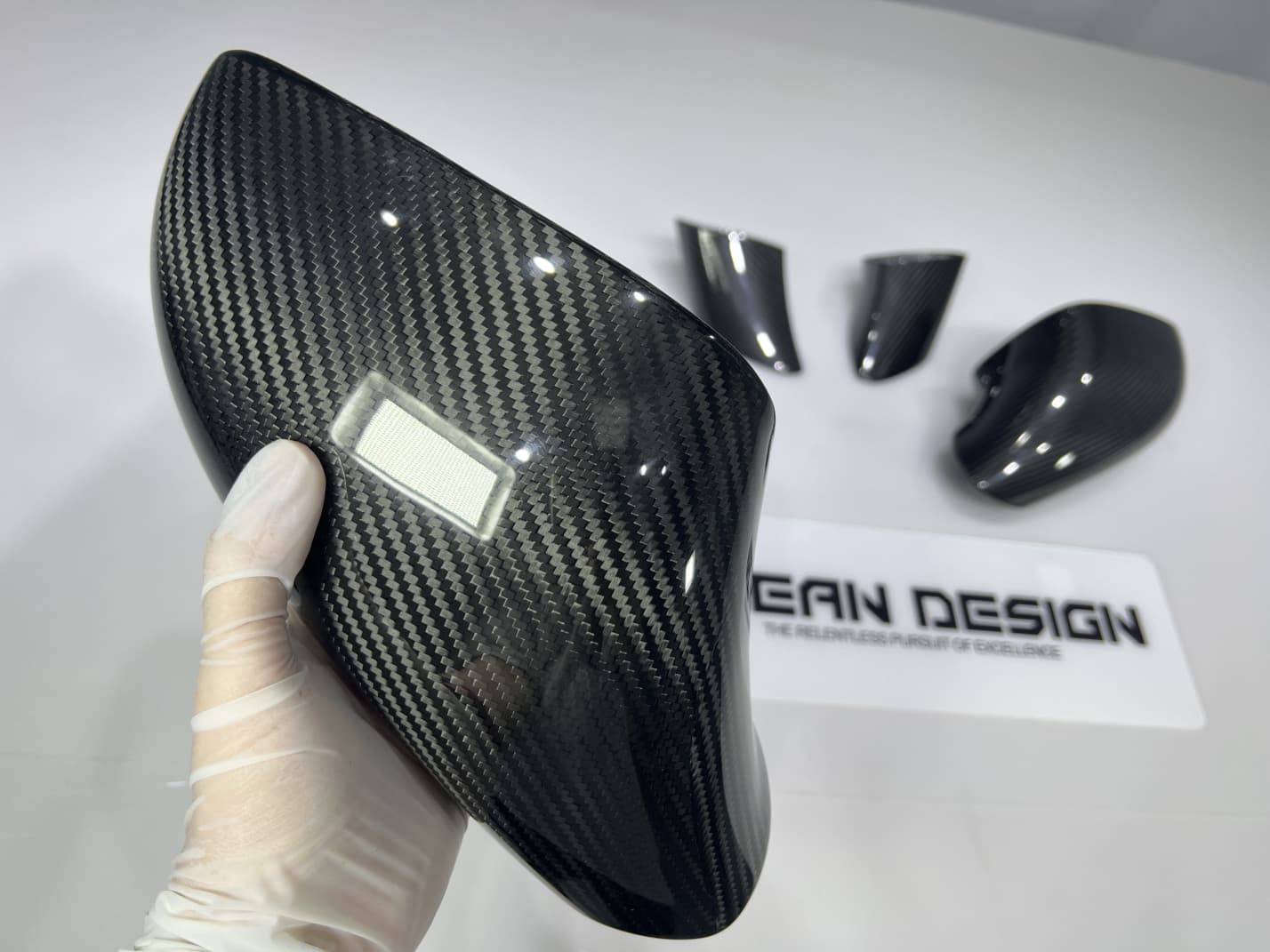 Maserati MC20 2020-2025 Dry Carbon Fiber Wing Mirrors Housing N Series Bodykit