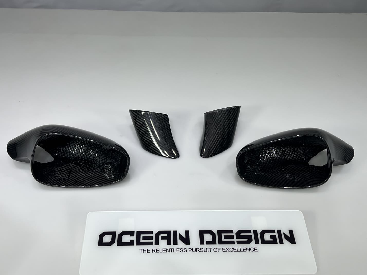 Maserati MC20 2020-2025 Dry Carbon Fiber Wing Mirrors Housing N Series Bodykit