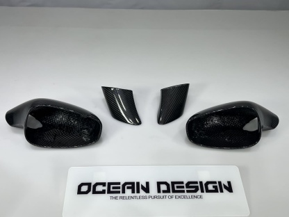 Maserati MC20 2020-2025 Dry Carbon Fiber Wing Mirrors Housing N Series Bodykit