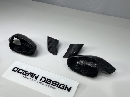 Maserati MC20 2020-2025 Dry Carbon Fiber Wing Mirrors Housing N Series Bodykit