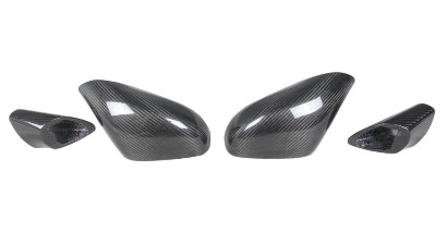 Maserati MC20 2020-2025 Wing Mirrors Housing Dry Carbon Fiber OEM Series Bodykit