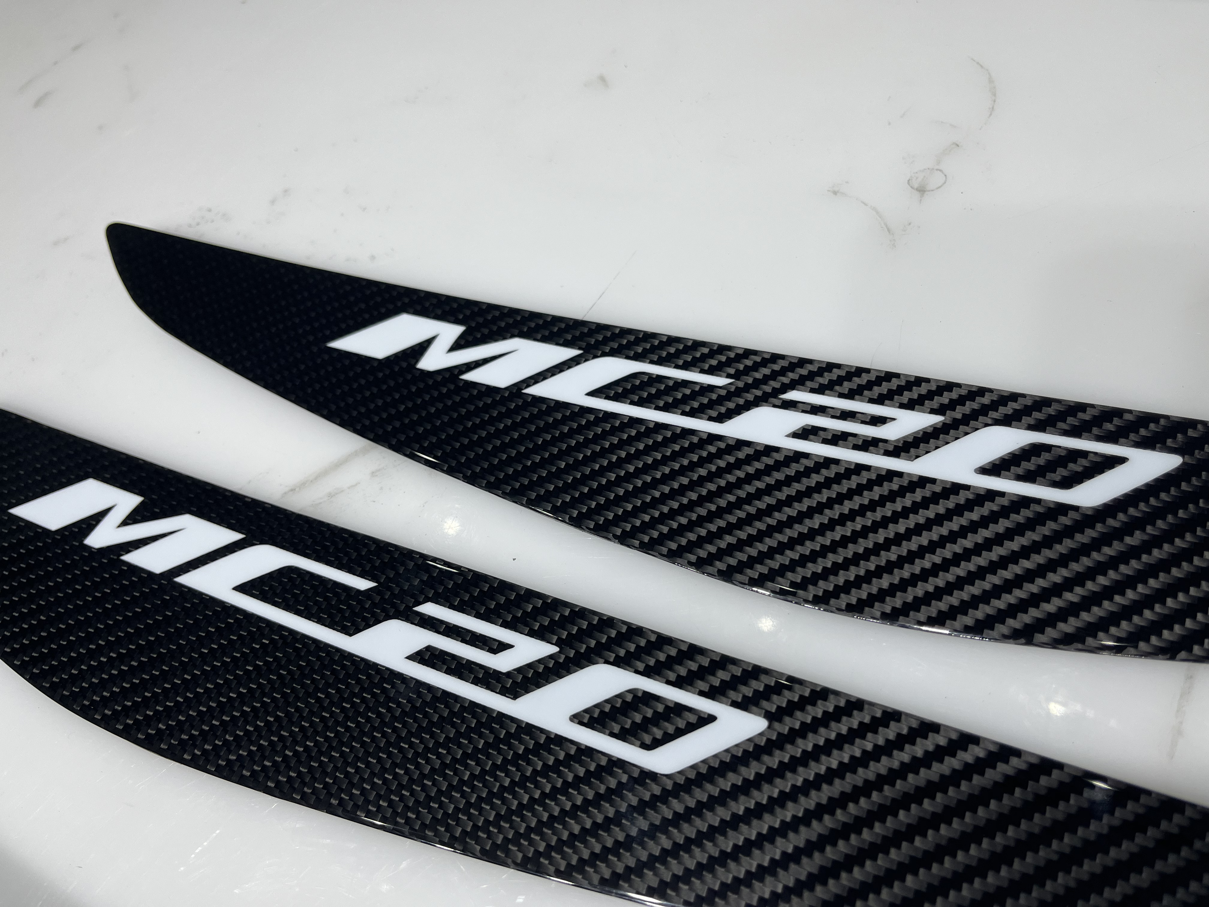 Maserati MC20 2020-2025 Entrance Panels Dry Carbon Fiber OEM Series Bodykit