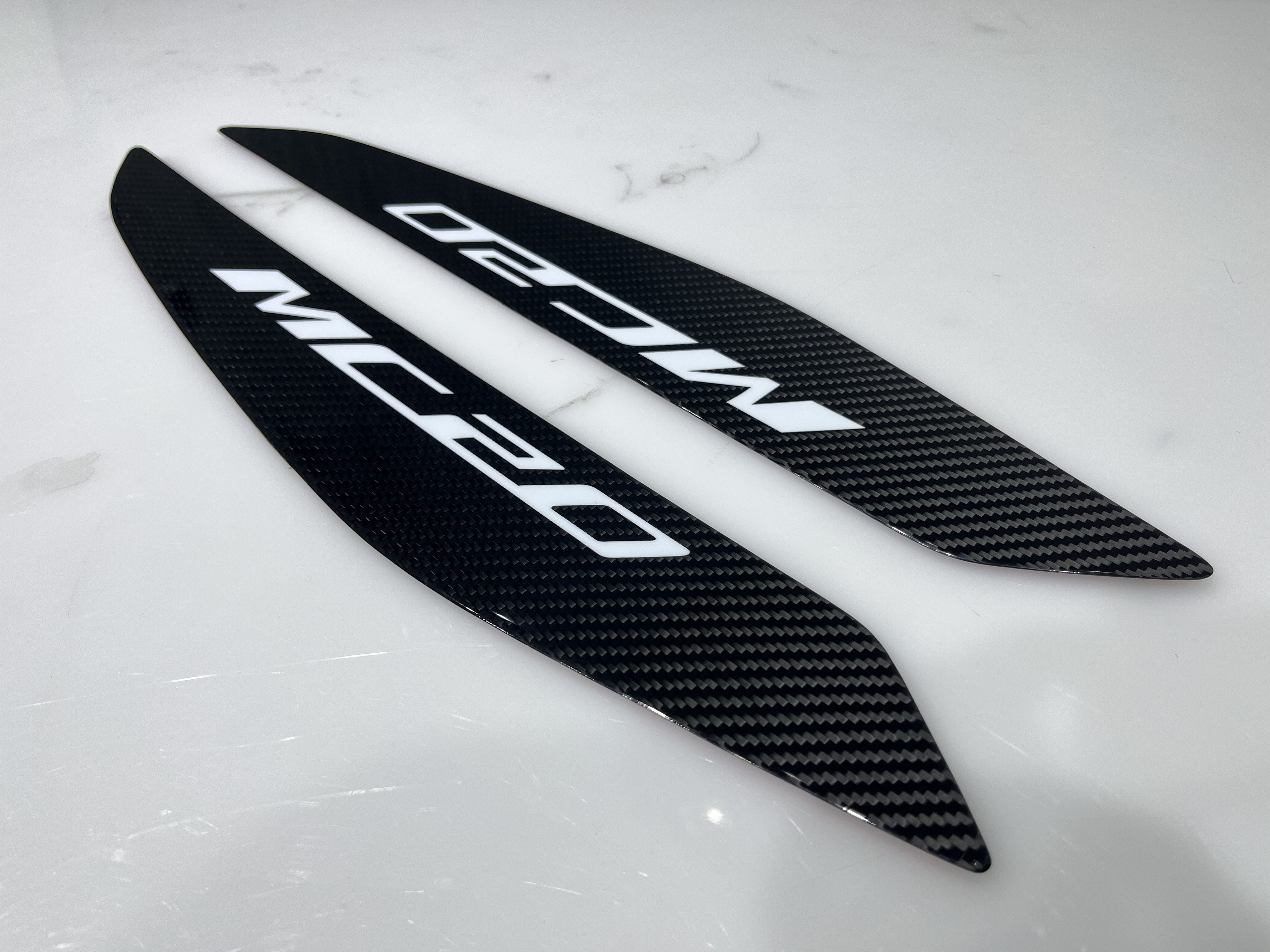 Maserati MC20 2020-2025 Entrance Panels Dry Carbon Fiber OEM Series Bodykit