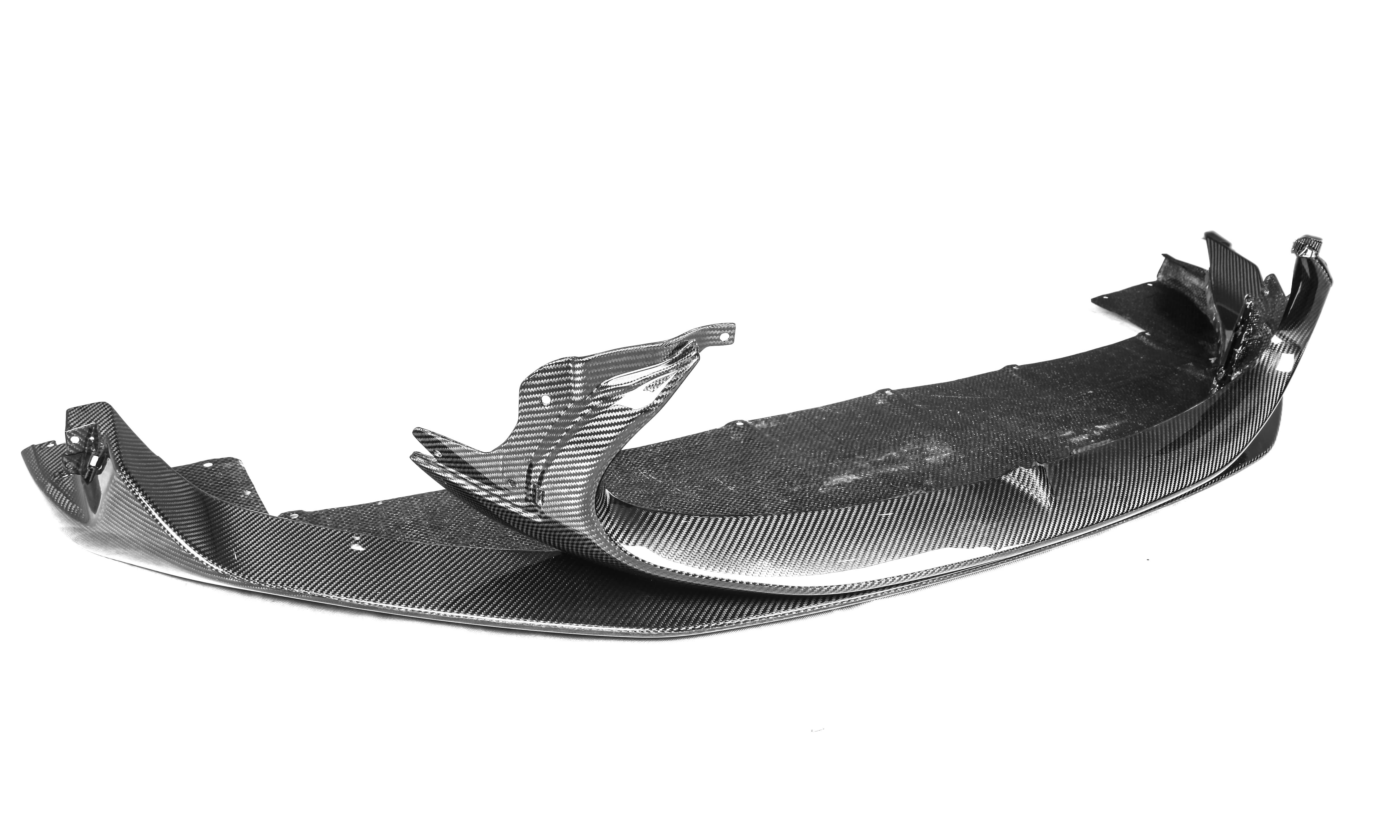 Maserati MC20 2020-2025 Splitter Front Lip Dry Carbon Fiber OEM Series Bodykit