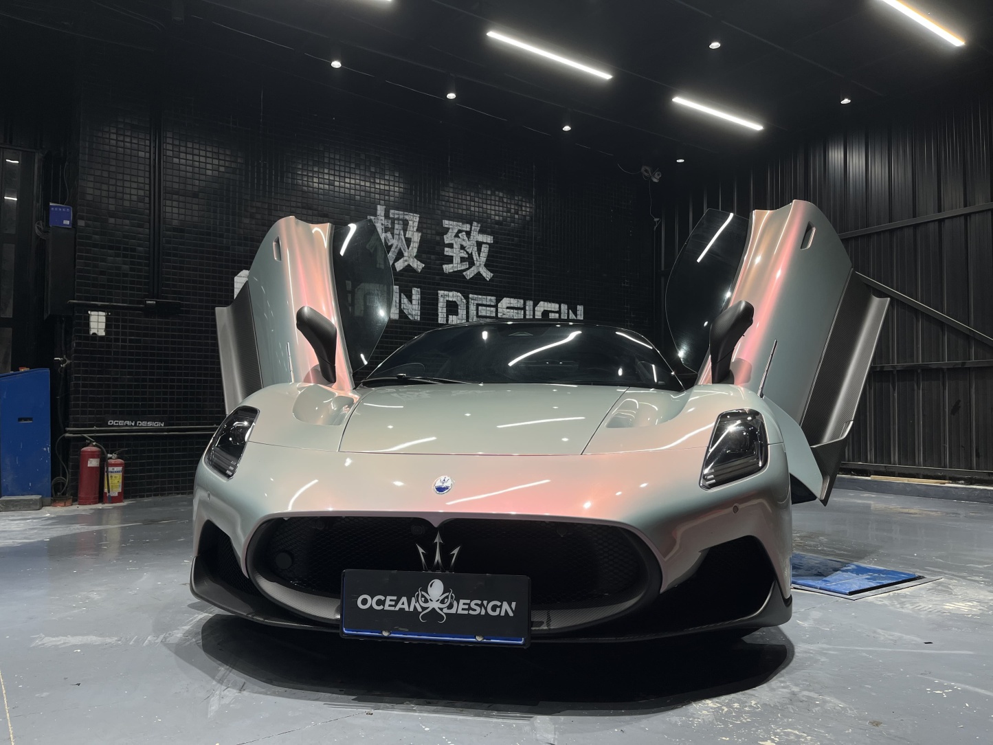 Maserati MC20 2020-2025 Splitter Front Lip Dry Carbon Fiber OEM Series Bodykit