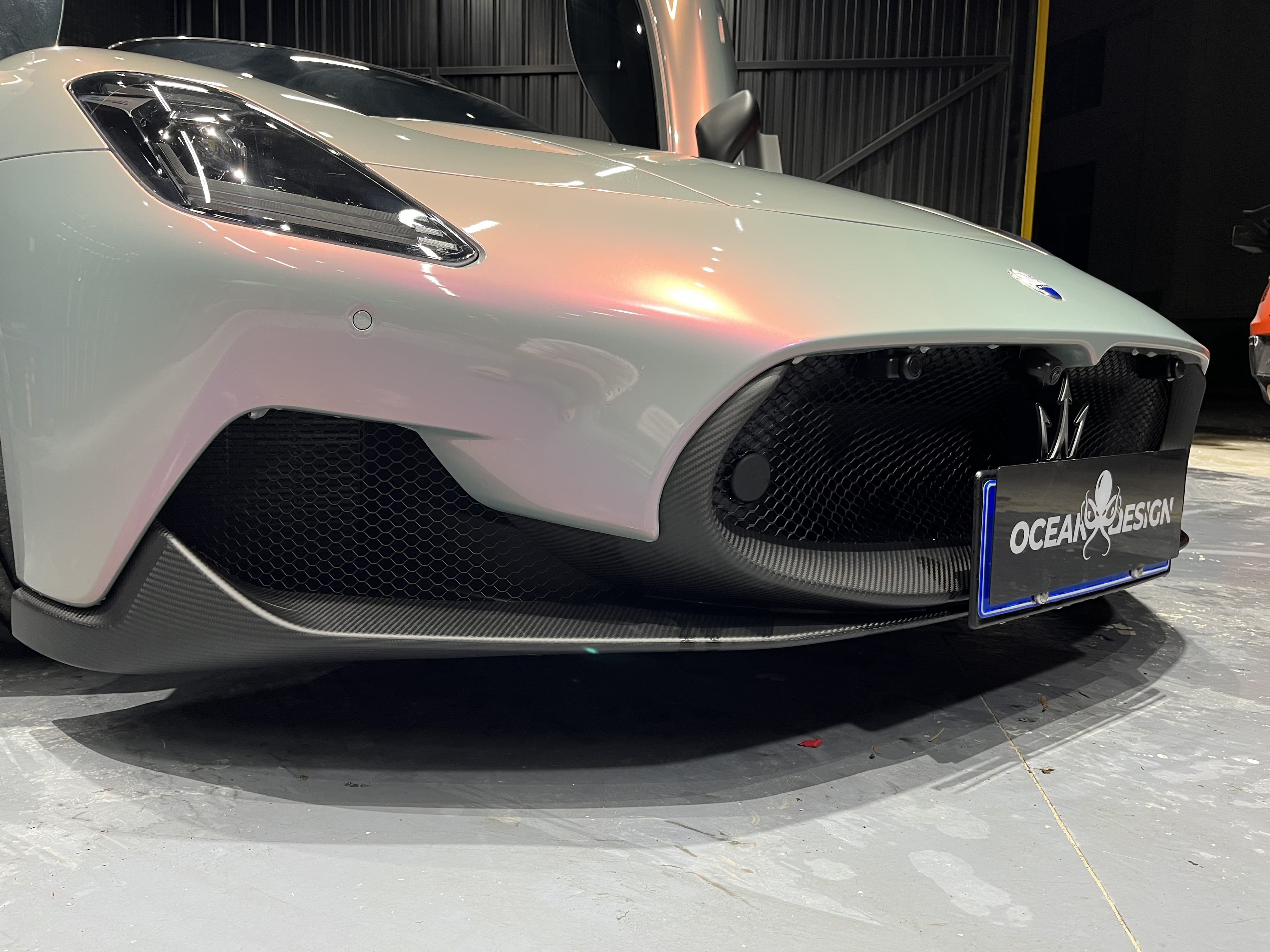Maserati MC20 2020-2025 Splitter Front Lip Dry Carbon Fiber OEM Series Bodykit