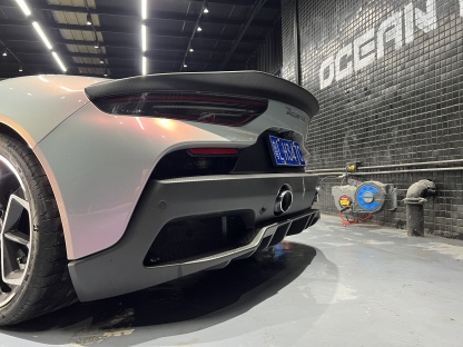 Maserati MC20 2020-2025 Rear Diffuser Dry Carbon Fiber OEM Series Bodykit