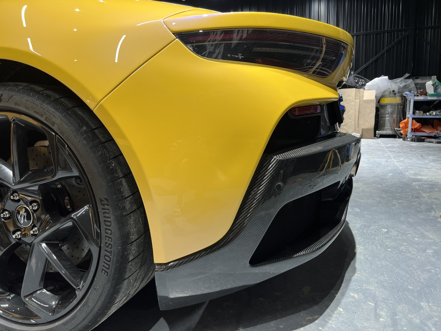Maserati MC20 2020-2025 Rear Diffuser Dry Carbon Fiber OEM Series Bodykit