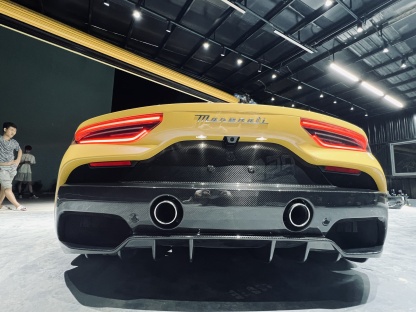 Maserati MC20 2020-2025 Rear Diffuser Dry Carbon Fiber OEM Series Bodykit