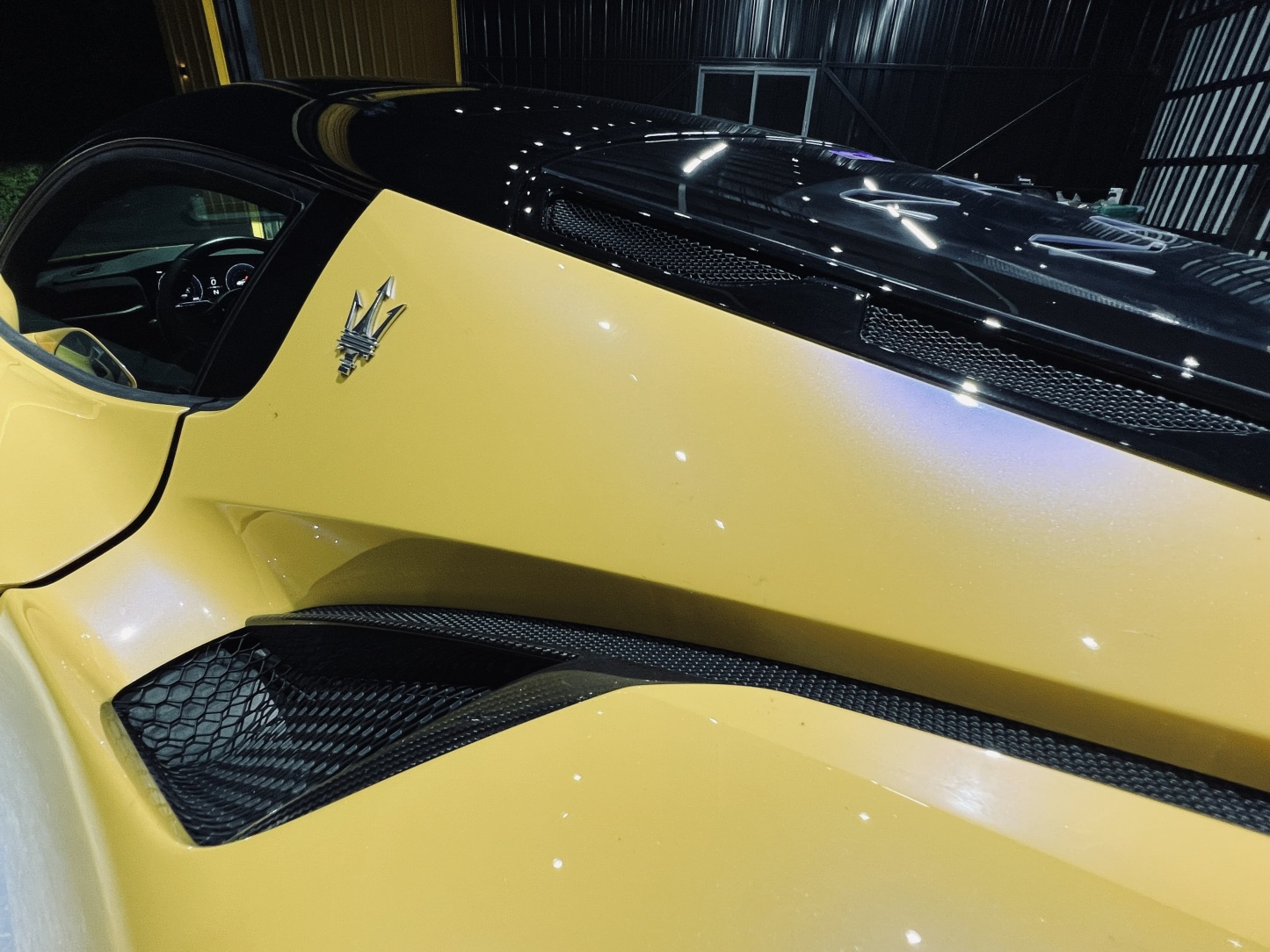 Maserati MC20 2020-2025 Rear Vents Dry Carbon Fiber OEM Series Bodykit