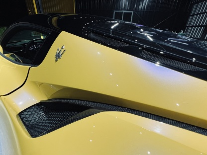 Maserati MC20 2020-2025 Rear Vents Dry Carbon Fiber OEM Series Bodykit