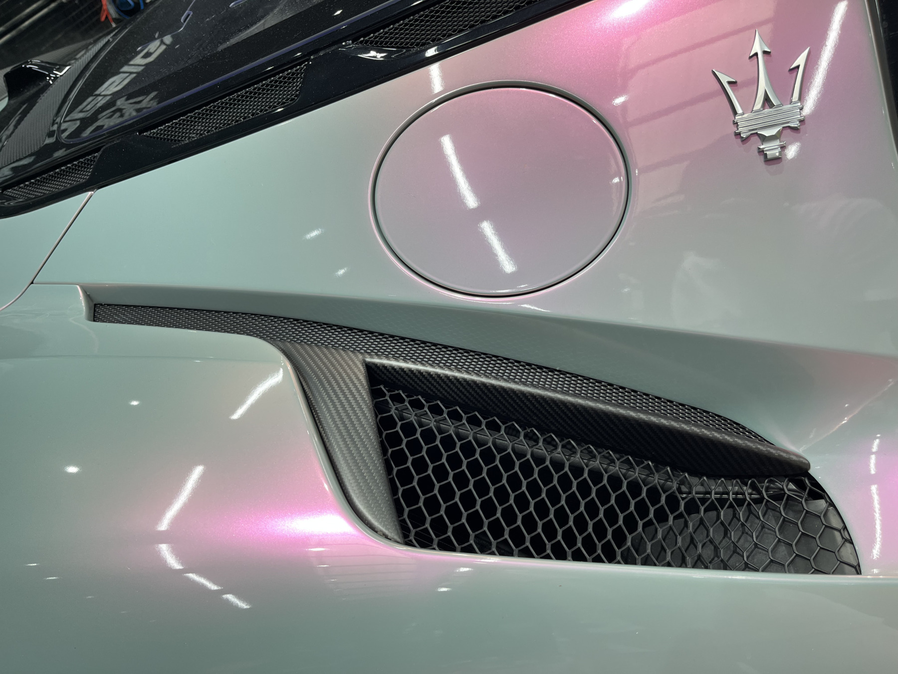 Maserati MC20 2020-2025 Rear Vents Dry Carbon Fiber OEM Series Bodykit