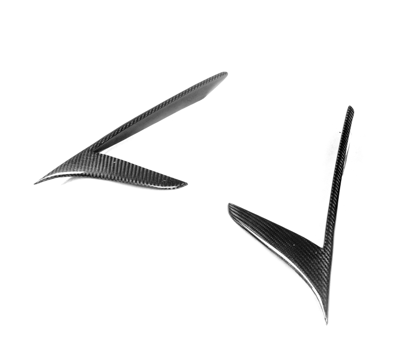Maserati MC20 2020-2025 Rear Vents Dry Carbon Fiber OEM Series Bodykit