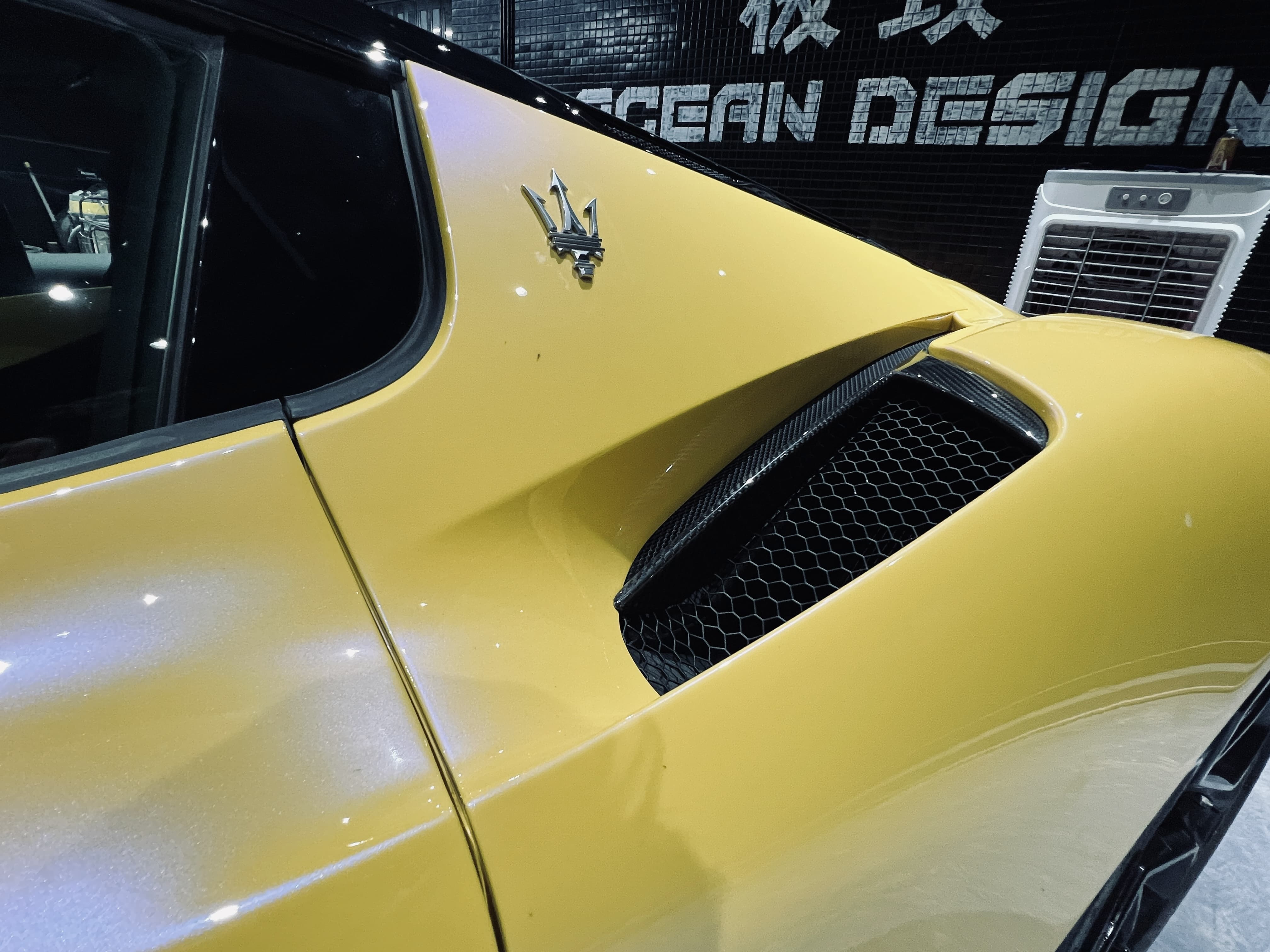 Maserati MC20 2020-2025 Rear Vents Dry Carbon Fiber OEM Series Bodykit