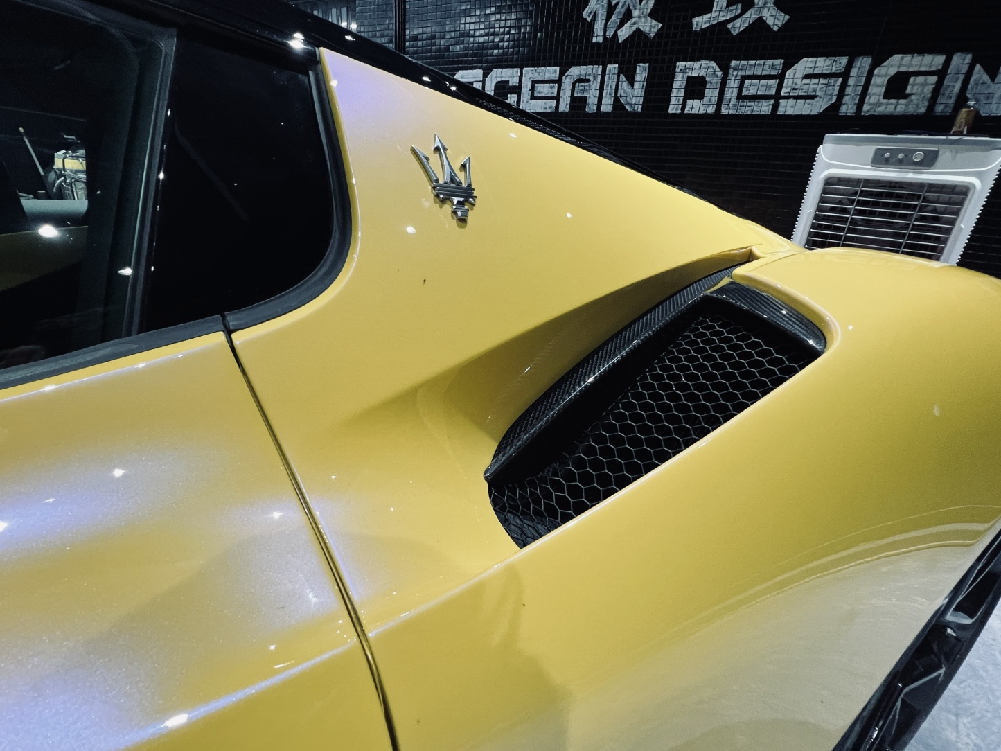 Maserati MC20 2020-2025 Rear Vents Dry Carbon Fiber OEM Series Bodykit