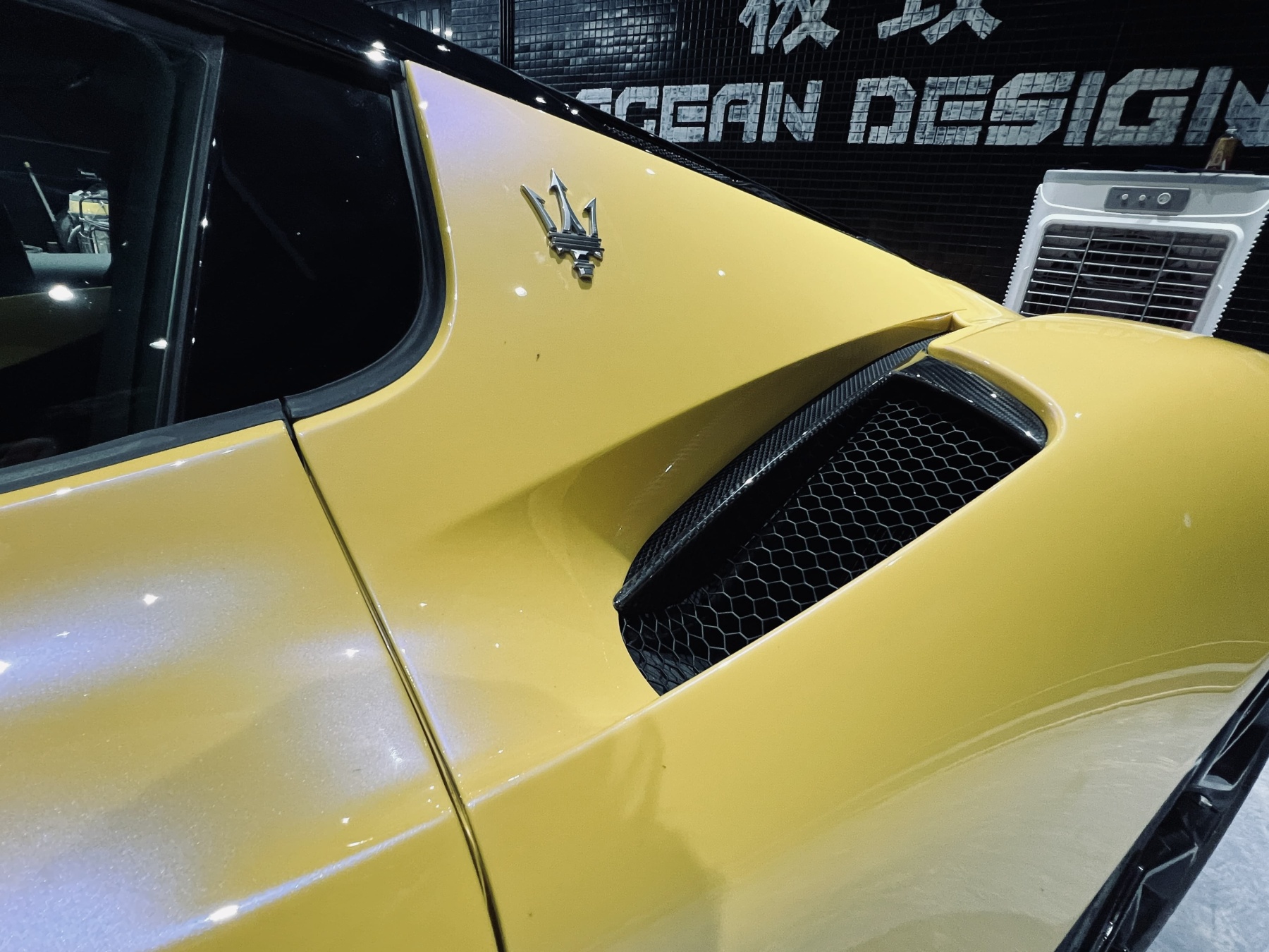 Maserati MC20 2020-2025 Rear Vents Dry Carbon Fiber OEM Series Bodykit