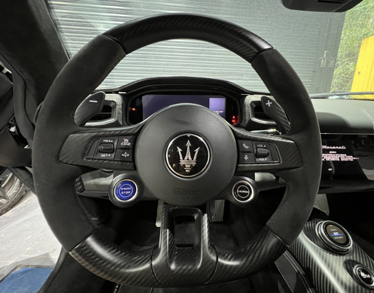 Maserati MC20 2020-2025 Shift Paddles Dry Carbon Fiber OEM Series