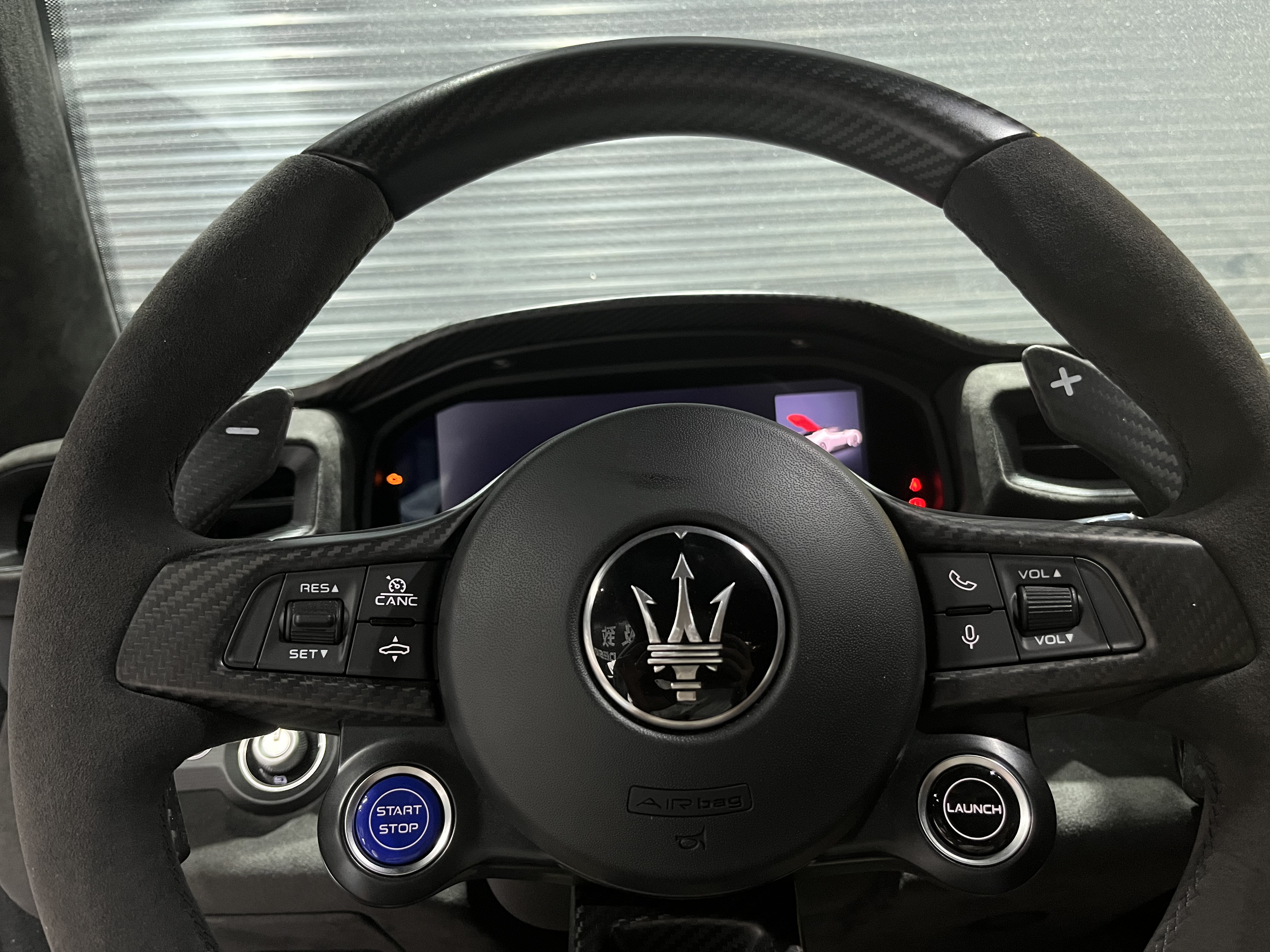 Maserati MC20 2020-2025 Shift Paddles Dry Carbon Fiber OEM Series