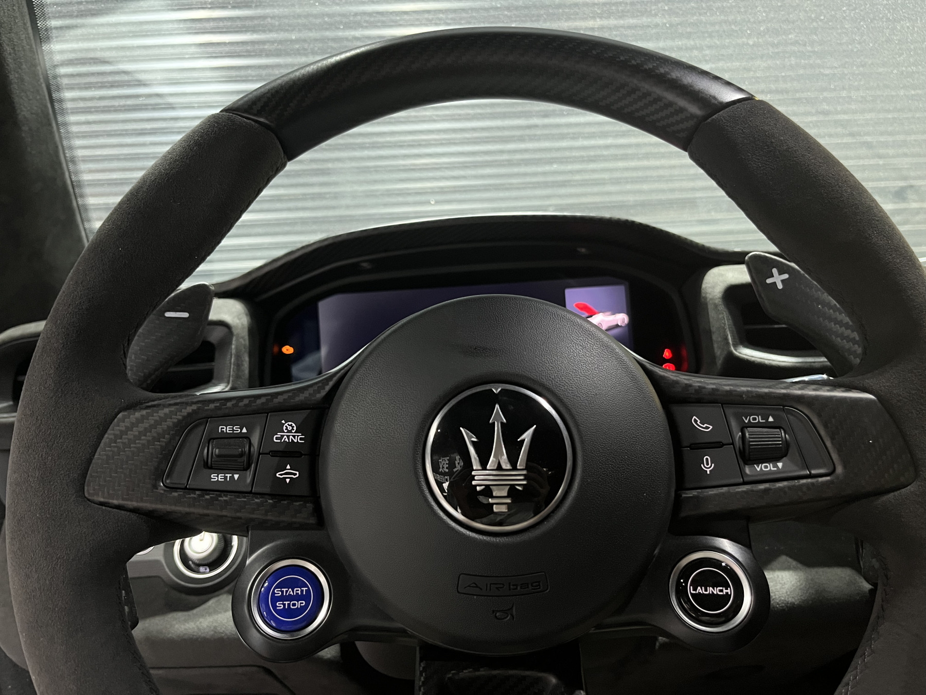 Maserati MC20 2020-2025 Shift Paddles Dry Carbon Fiber OEM Series