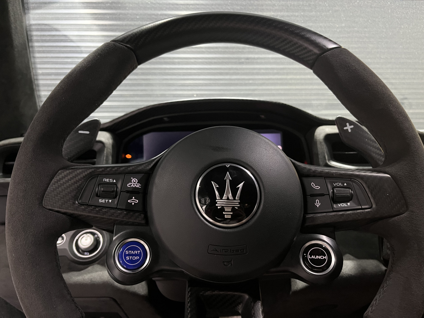 Maserati MC20 2020-2025 Shift Paddles Dry Carbon Fiber OEM Series