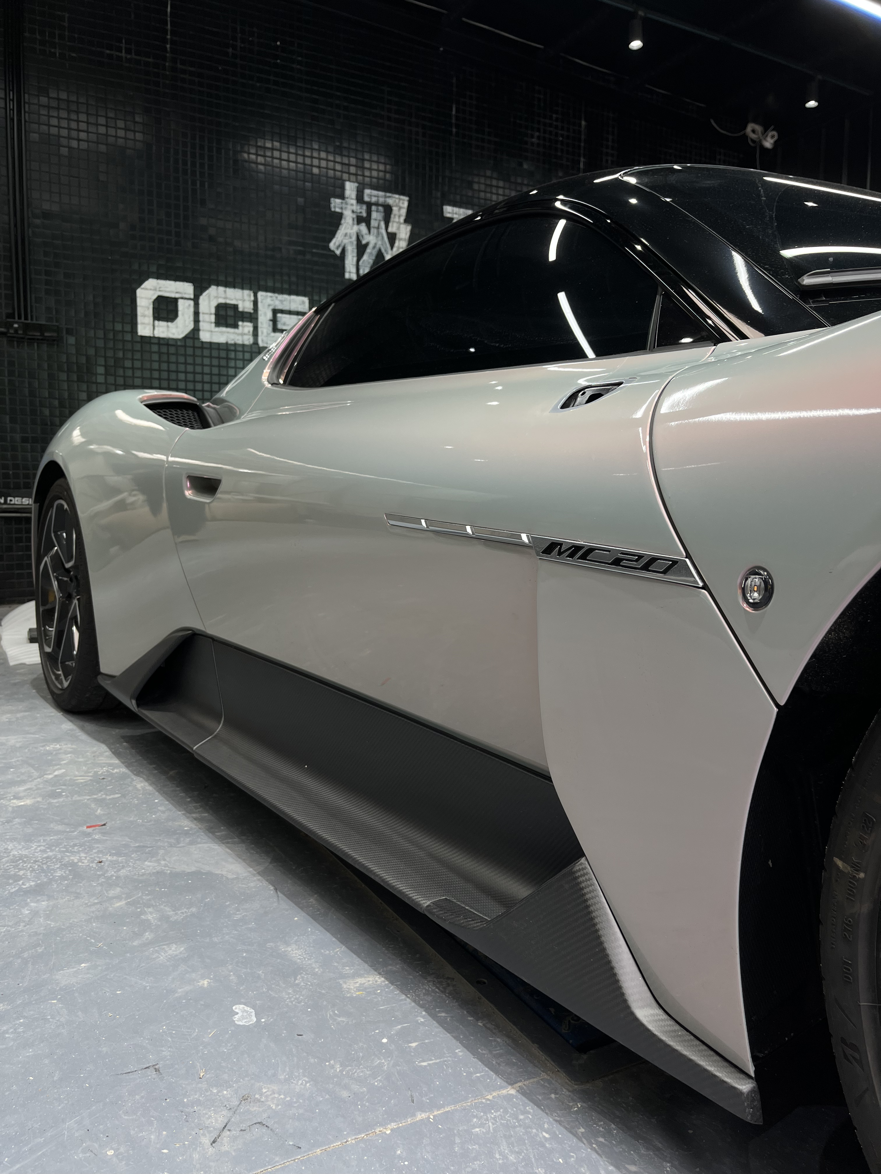 Maserati MC20 2020-2025 Side Skirts Dry Carbon Fiber OEM Series Bodykit