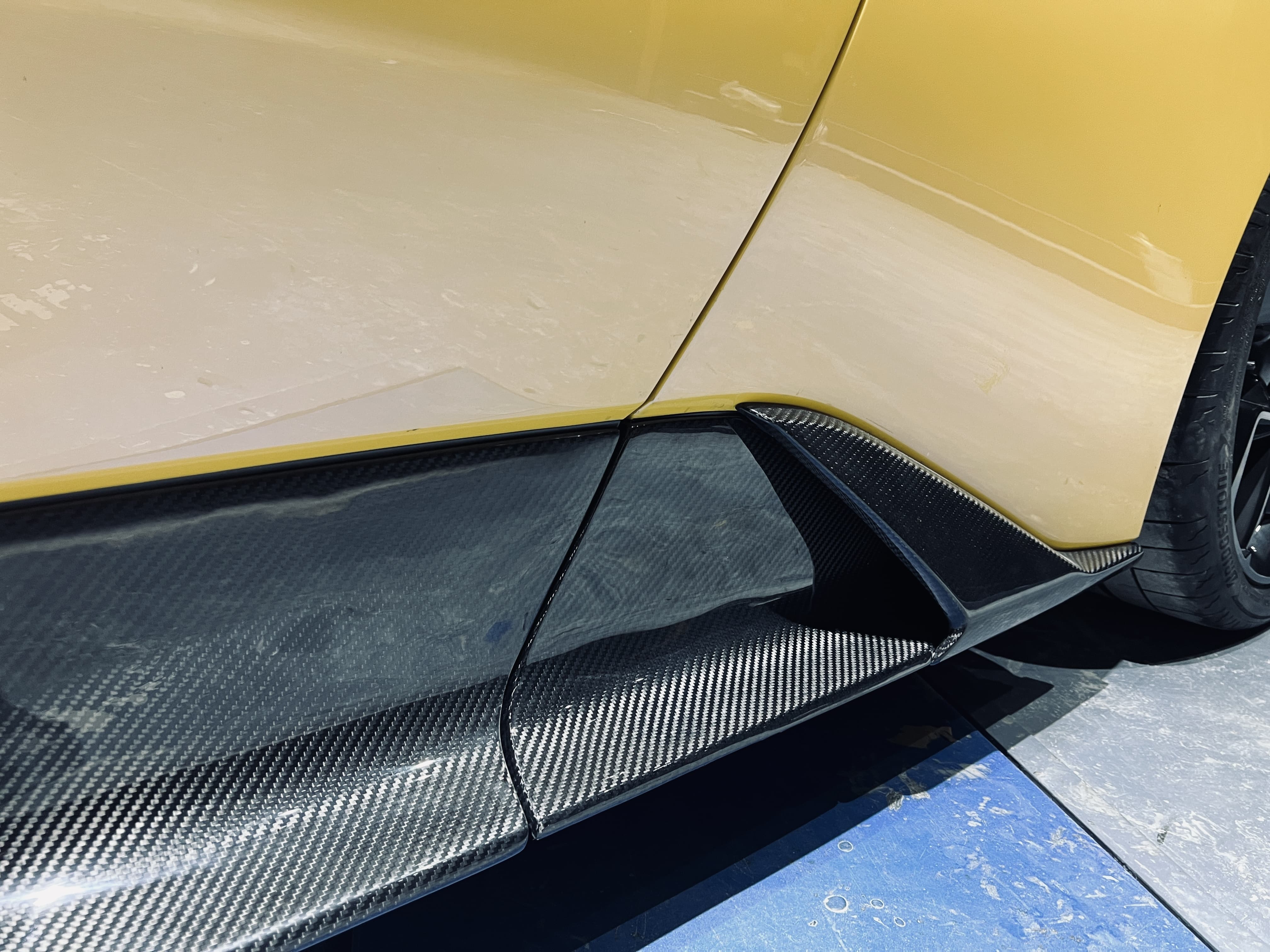 Maserati MC20 2020-2025 Side Skirts Dry Carbon Fiber OEM Series Bodykit