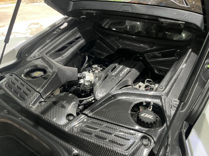 Maserati MC20 2020-2025 Dry Carbon Fiber Engine Bay SD Series Bodykit
