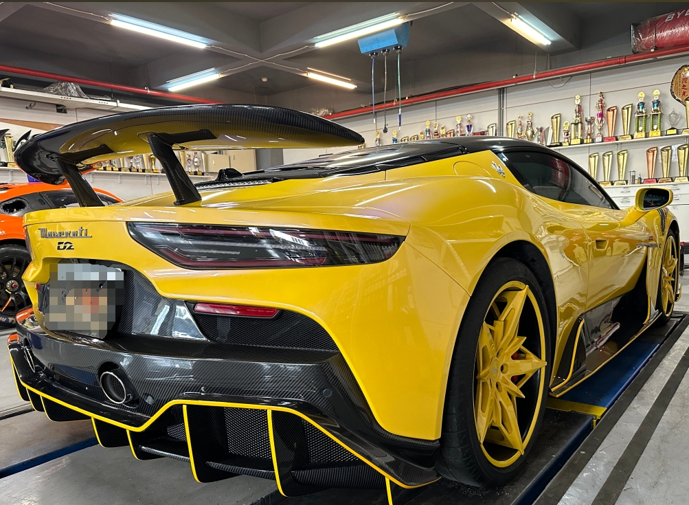 Maserati MC20 2020-2025 Dry Carbon Fiber GT Spoiler SD Series Bodykit