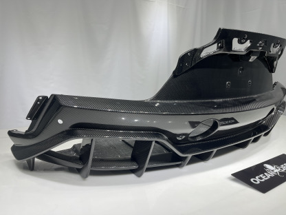 Maserati MC20 2020-2025 Dry Carbon Fiber Rear Diffuser SD Series Bodykit