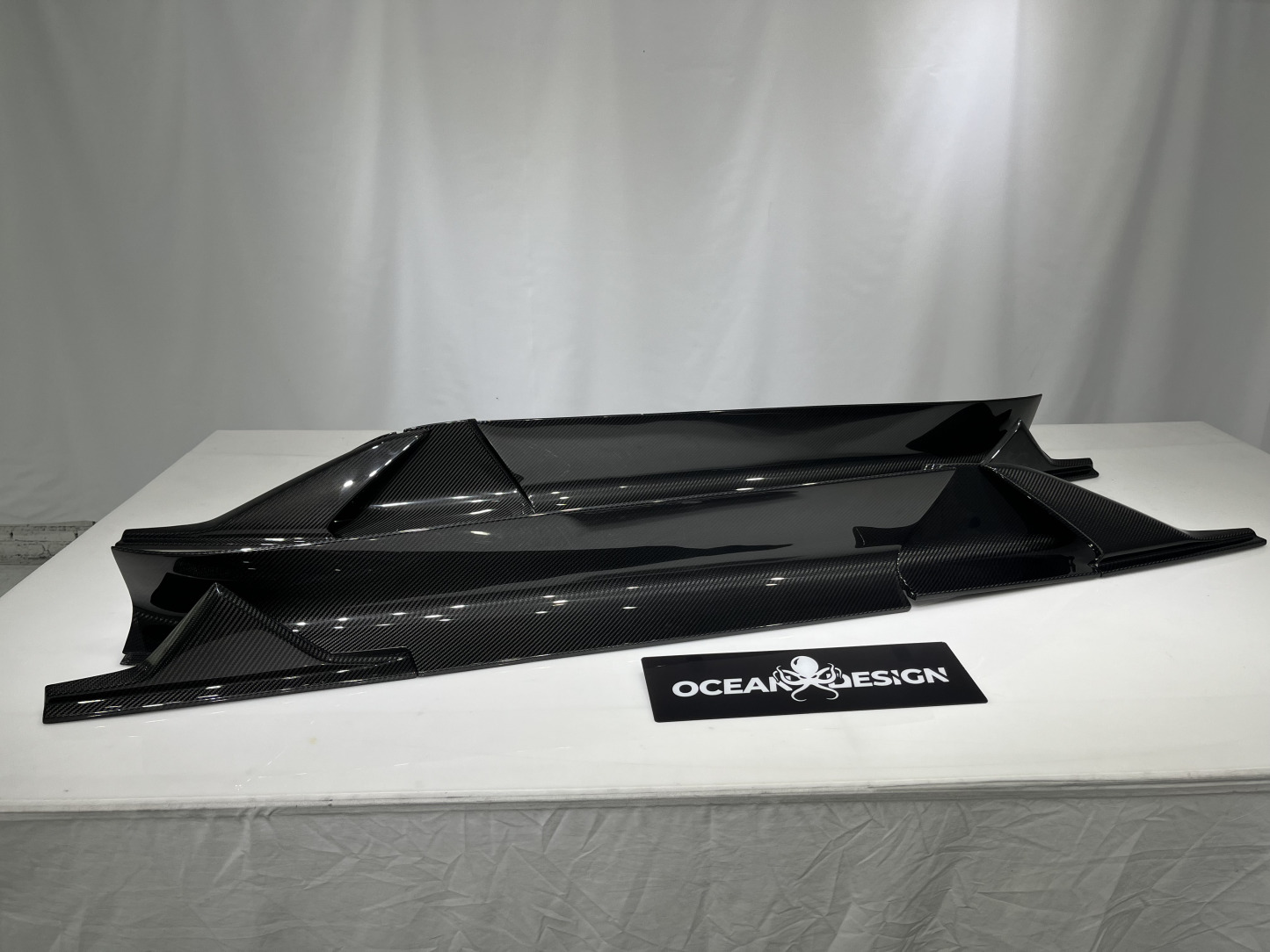 Maserati MC20 2020-2025 Dry Carbon Fiber Side Skirts SD Series Bodykit