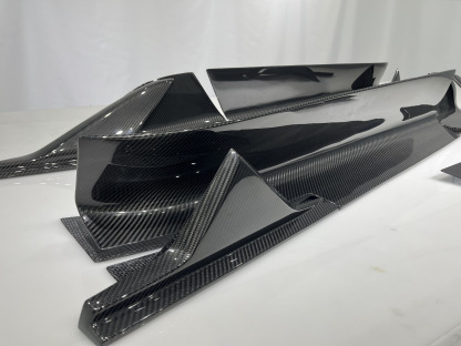 Maserati MC20 2020-2025 Dry Carbon Fiber Side Skirts SD Series Bodykit