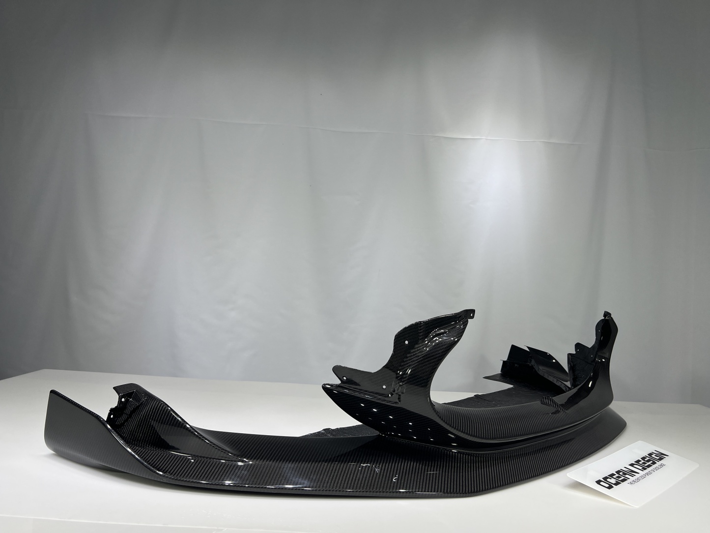 Maserati MC20 2020-2025 Dry Carbon Fiber Splitter Front Lip SD Series Bodykit