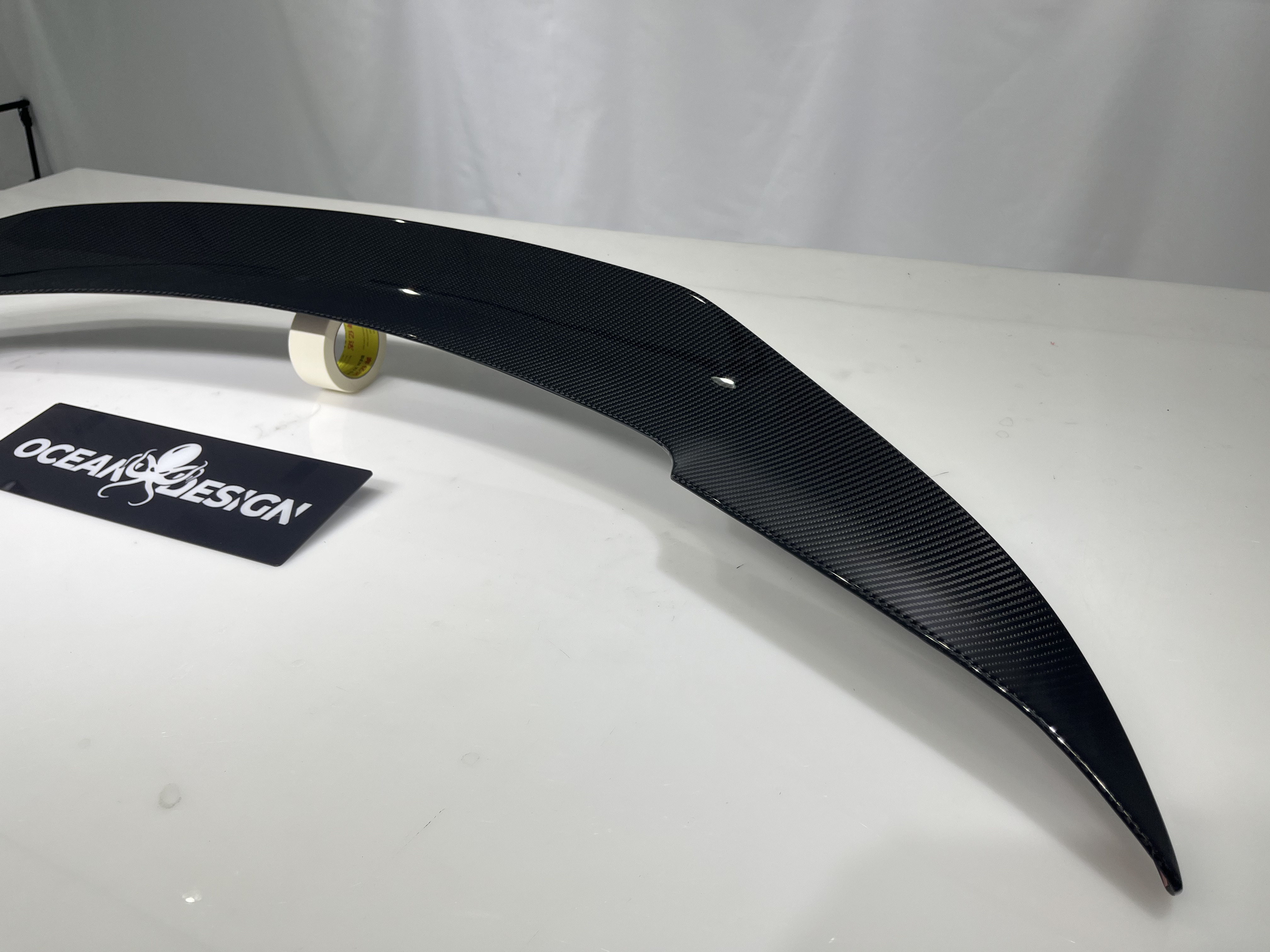 Maserati MC20 2020-2025 Dry Carbon Fiber Trunk Spoiler SD Series Bodykit