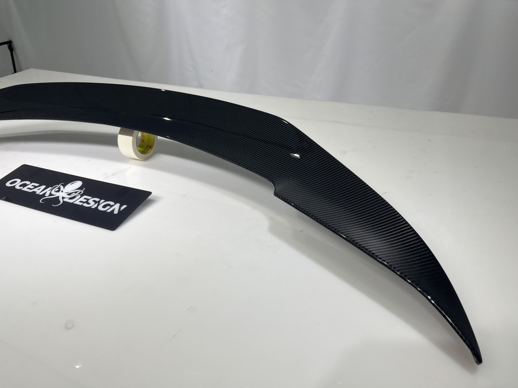 Maserati MC20 2020-2025 Dry Carbon Fiber Trunk Spoiler SD Series Bodykit