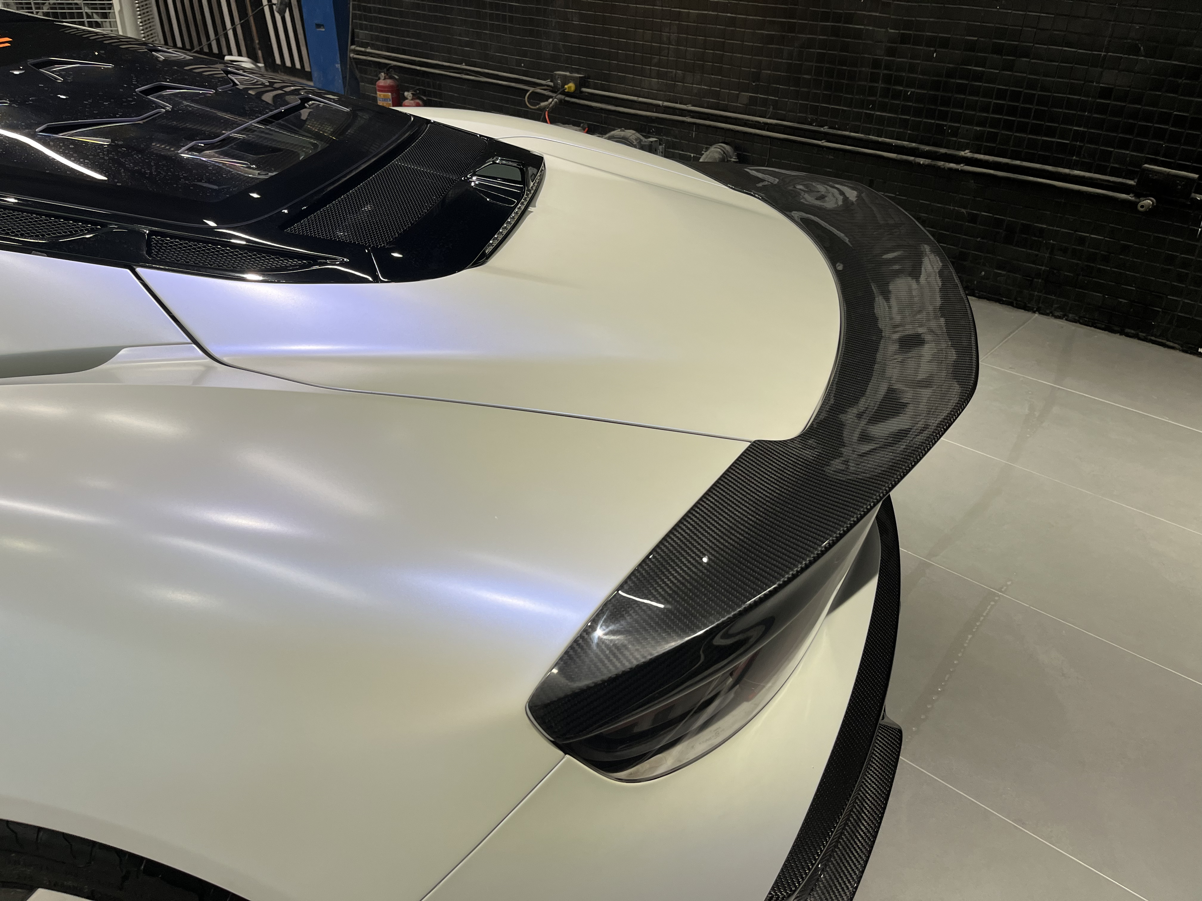 Maserati MC20 2020-2025 Dry Carbon Fiber Trunk Spoiler SD Series Bodykit
