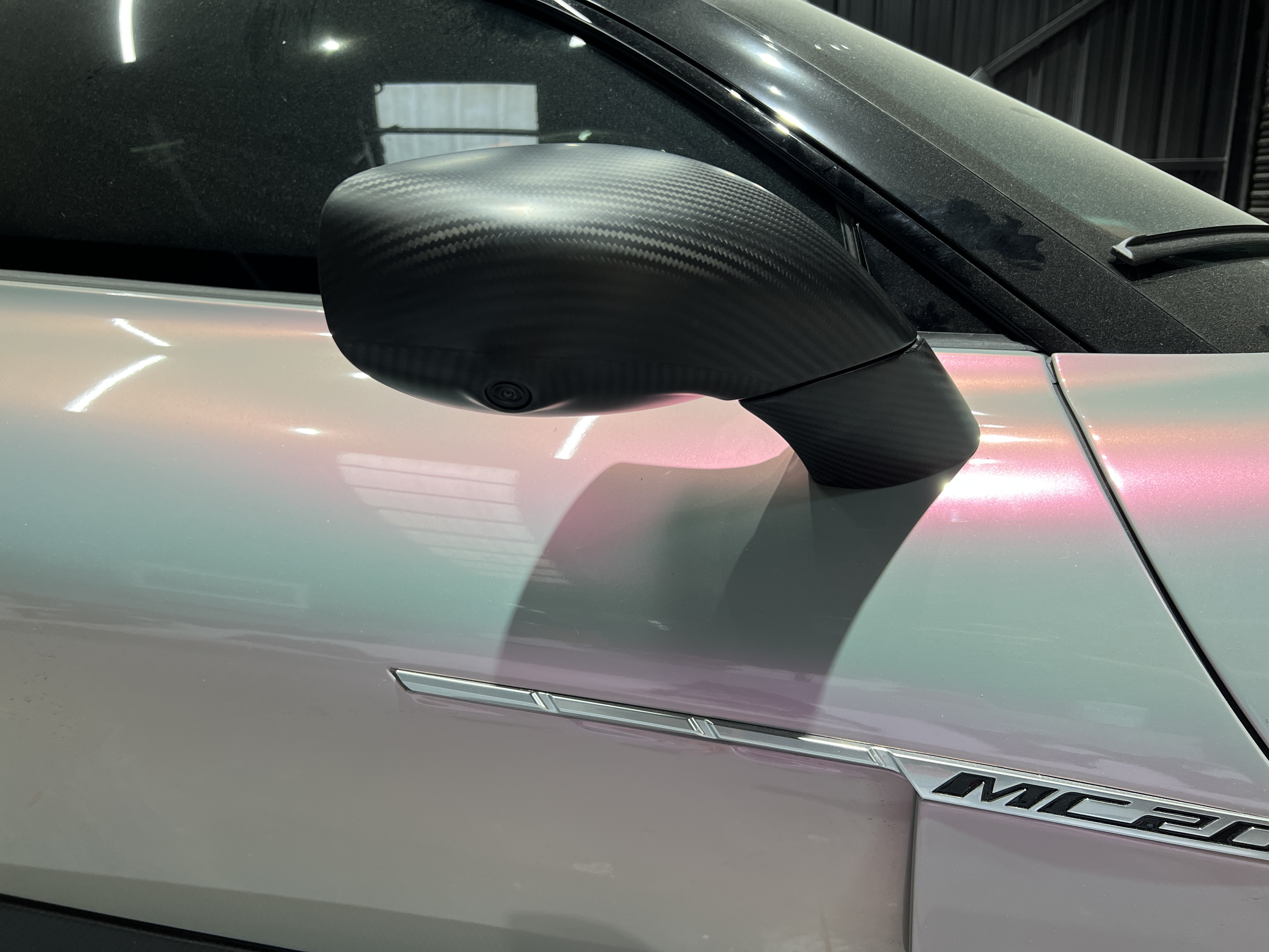 Maserati MC20 2020-2025 Dry Carbon Fiber Wing Mirrors Housing SD Series Bodykit