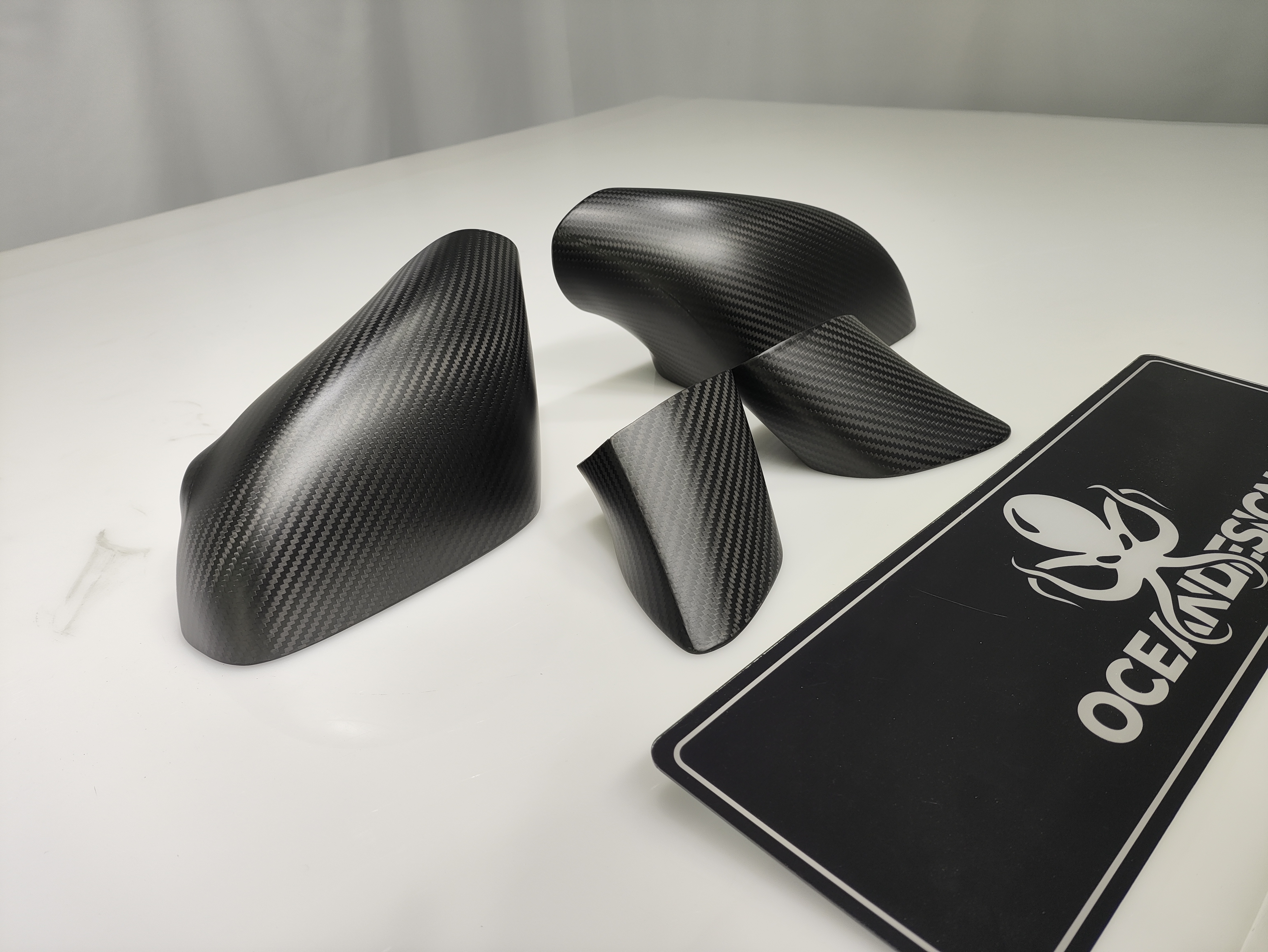 Maserati MC20 2020-2025 Dry Carbon Fiber Wing Mirrors Housing SD Series Bodykit