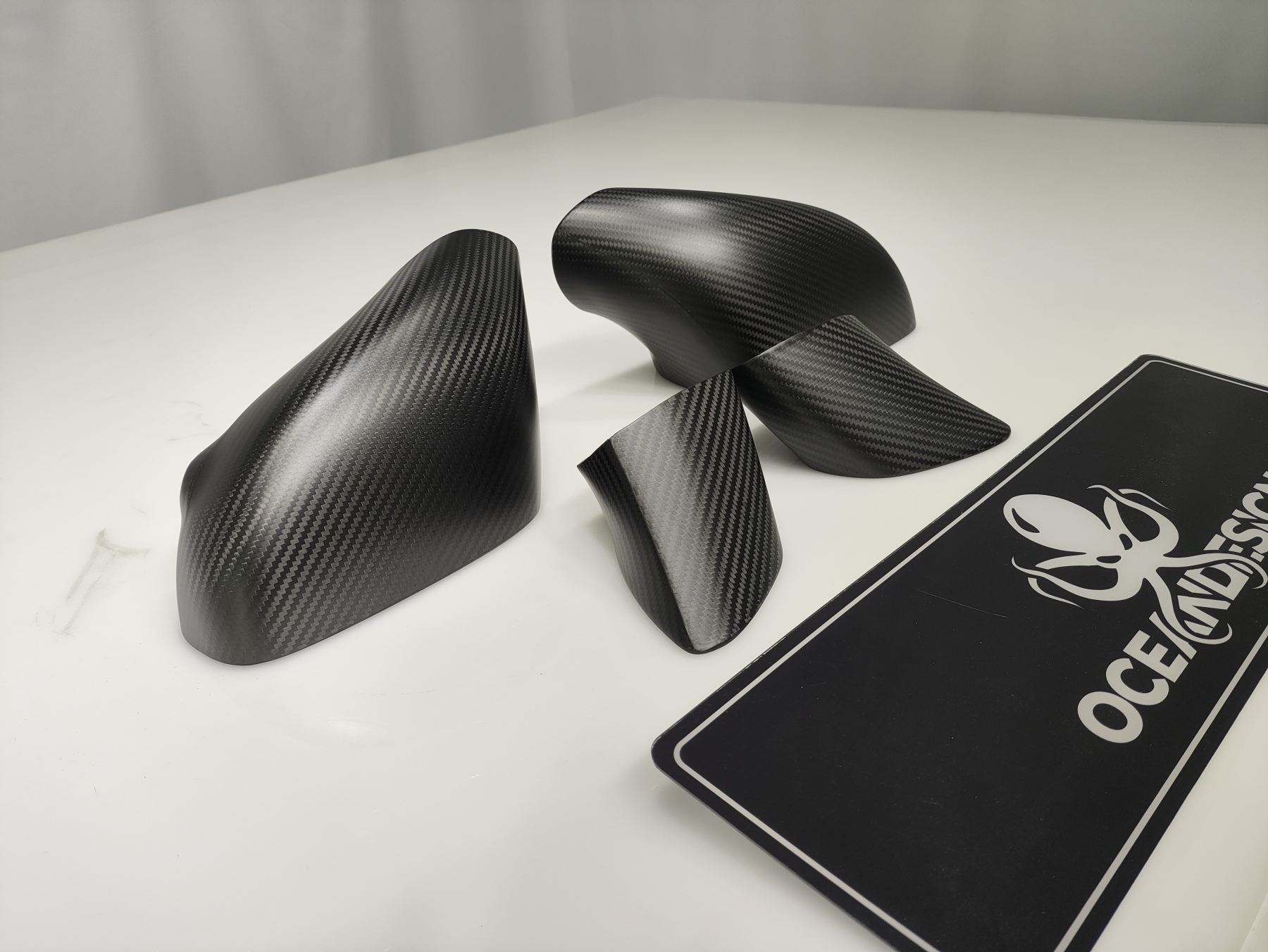 Maserati MC20 2020-2025 Dry Carbon Fiber Wing Mirrors Housing SD Series Bodykit