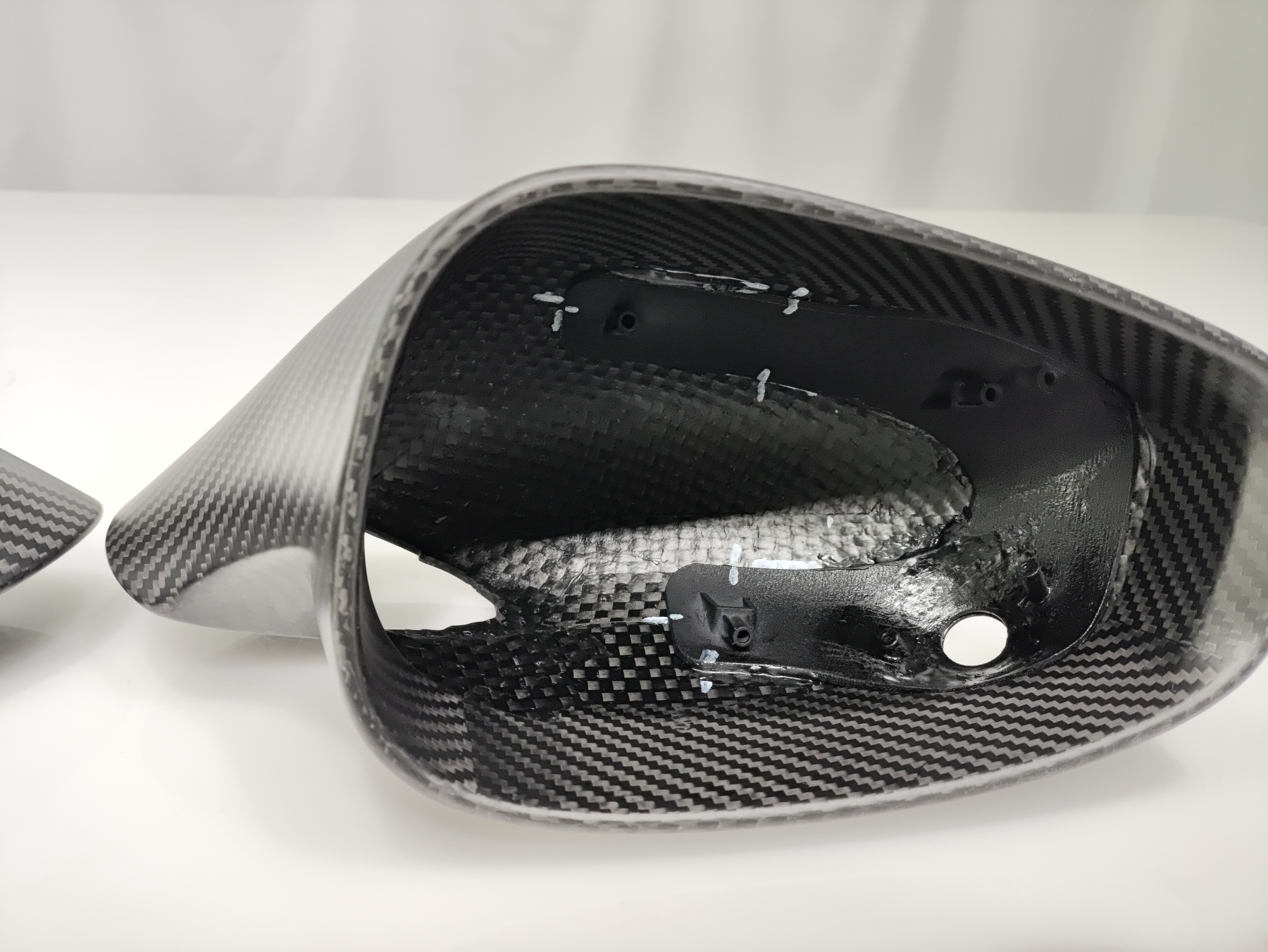 Maserati MC20 2020-2025 Dry Carbon Fiber Wing Mirrors Housing SD Series Bodykit
