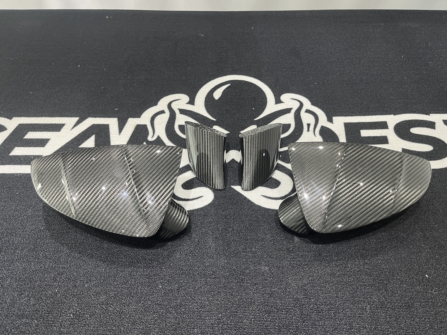 Maserati MC20 2020-2025 Wing Mirrors Housing Dry Carbon Fiber MSY Bodykit