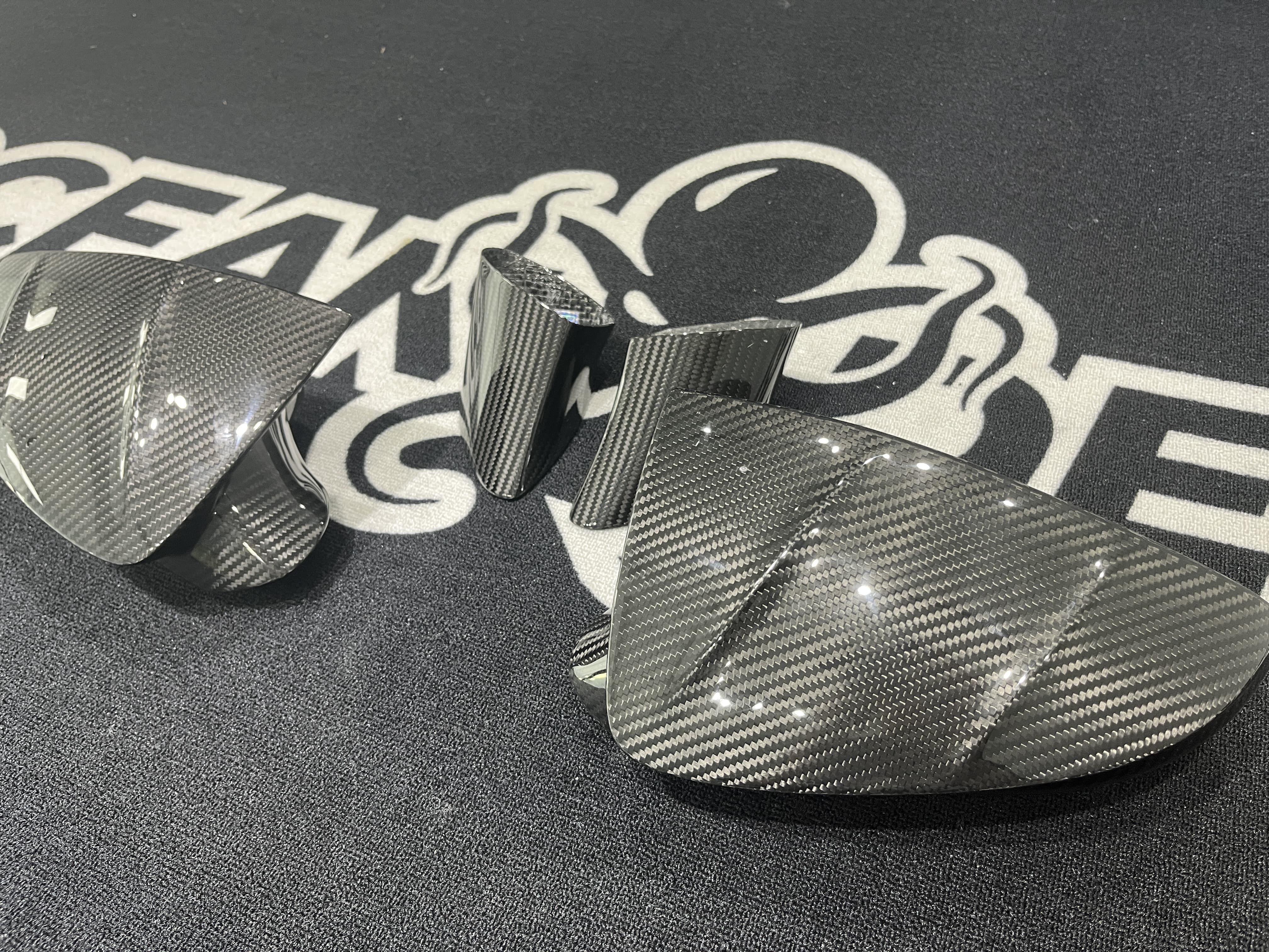 Maserati MC20 2020-2025 Wing Mirrors Housing Dry Carbon Fiber MSY Bodykit