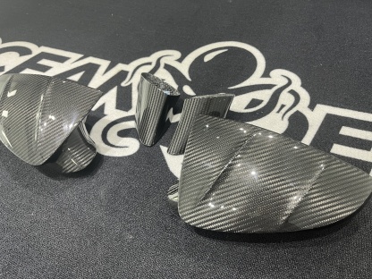 Maserati MC20 2020-2025 Wing Mirrors Housing Dry Carbon Fiber MSY Bodykit