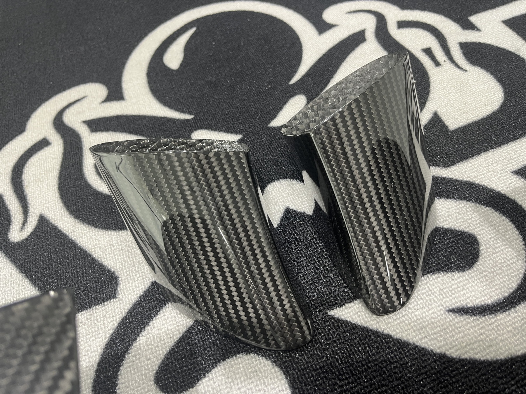 Maserati MC20 2020-2025 Wing Mirrors Housing Dry Carbon Fiber MSY Bodykit