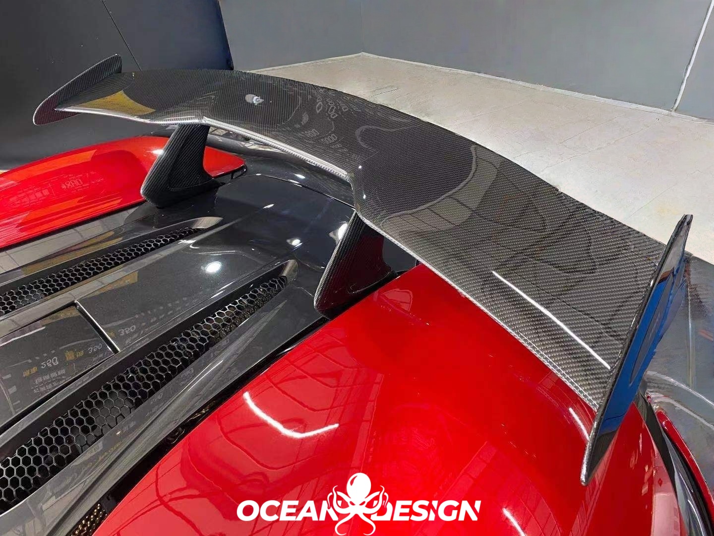 2020-2023 McLaren 570GT Only Dry Carbon Fiber Trunk Wing Spoiler MSO Style Bodykit