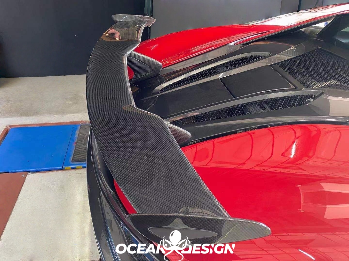 2020-2023 McLaren 570GT Only Dry Carbon Fiber Trunk Wing Spoiler MSO Style Bodykit